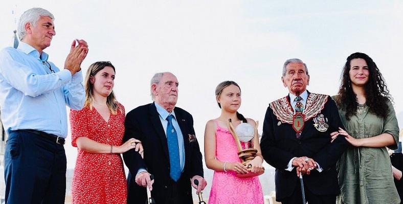 La cérémonie de remise du Prix organisée par la Région Normandie a réuni la lauréate, des vétérans, ainsi que des jeunes normands et internationaux.
