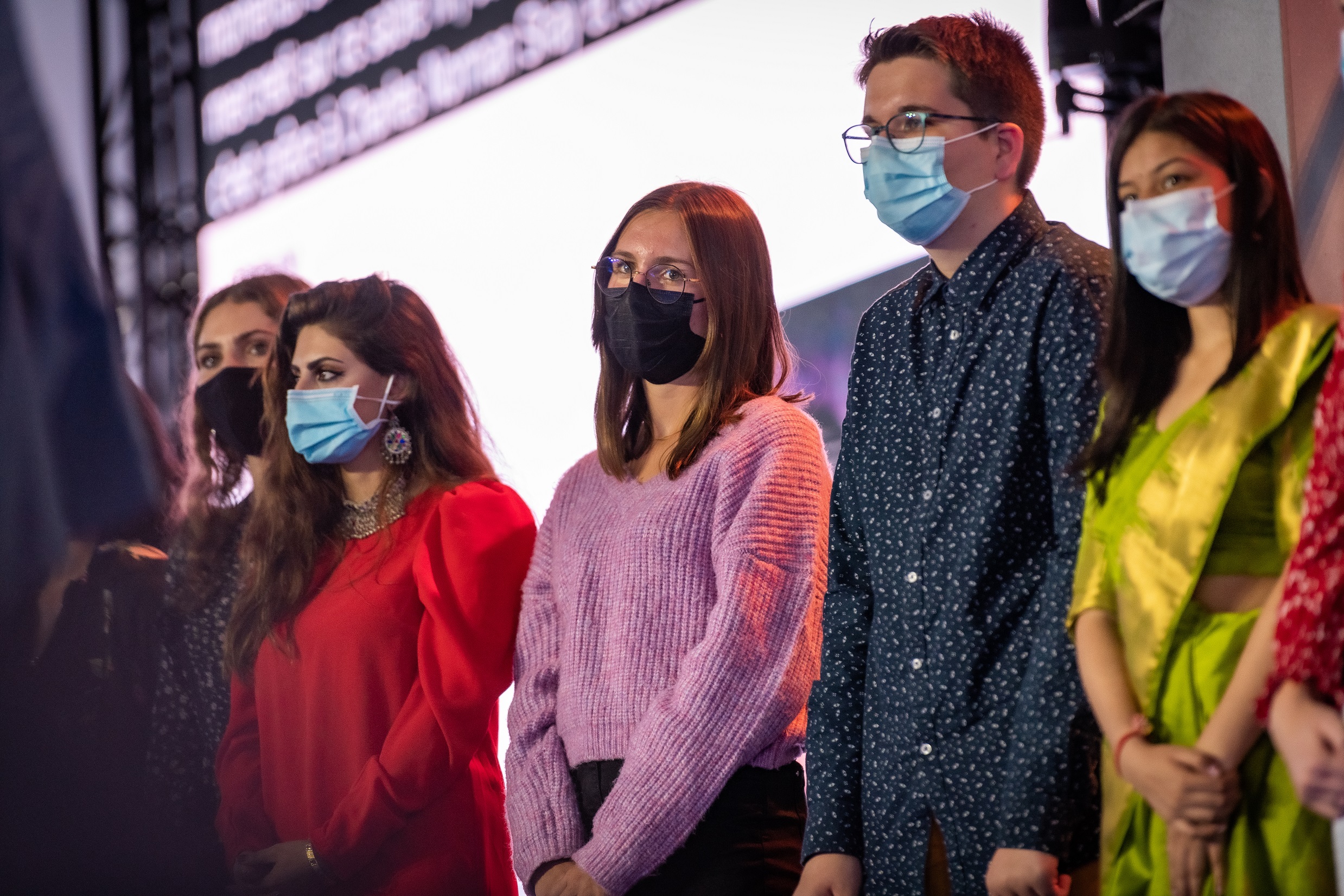 Les jeunes étaient nombreux dans le public comme sur scène : de la soumission du dossier au jury, en passant par les créateurs du trophée !