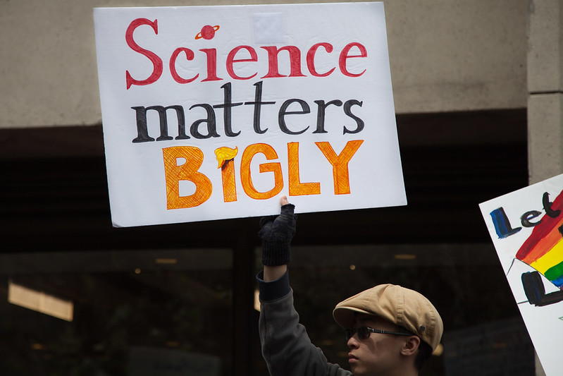 March for Science in San Francisco, California, on April 22, 2017 ©Matthew Roth