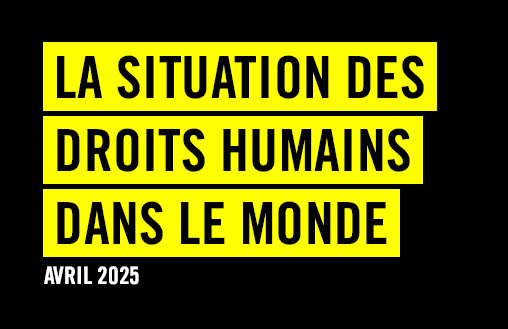 Rapport annuel Amnesty International 2024-2025