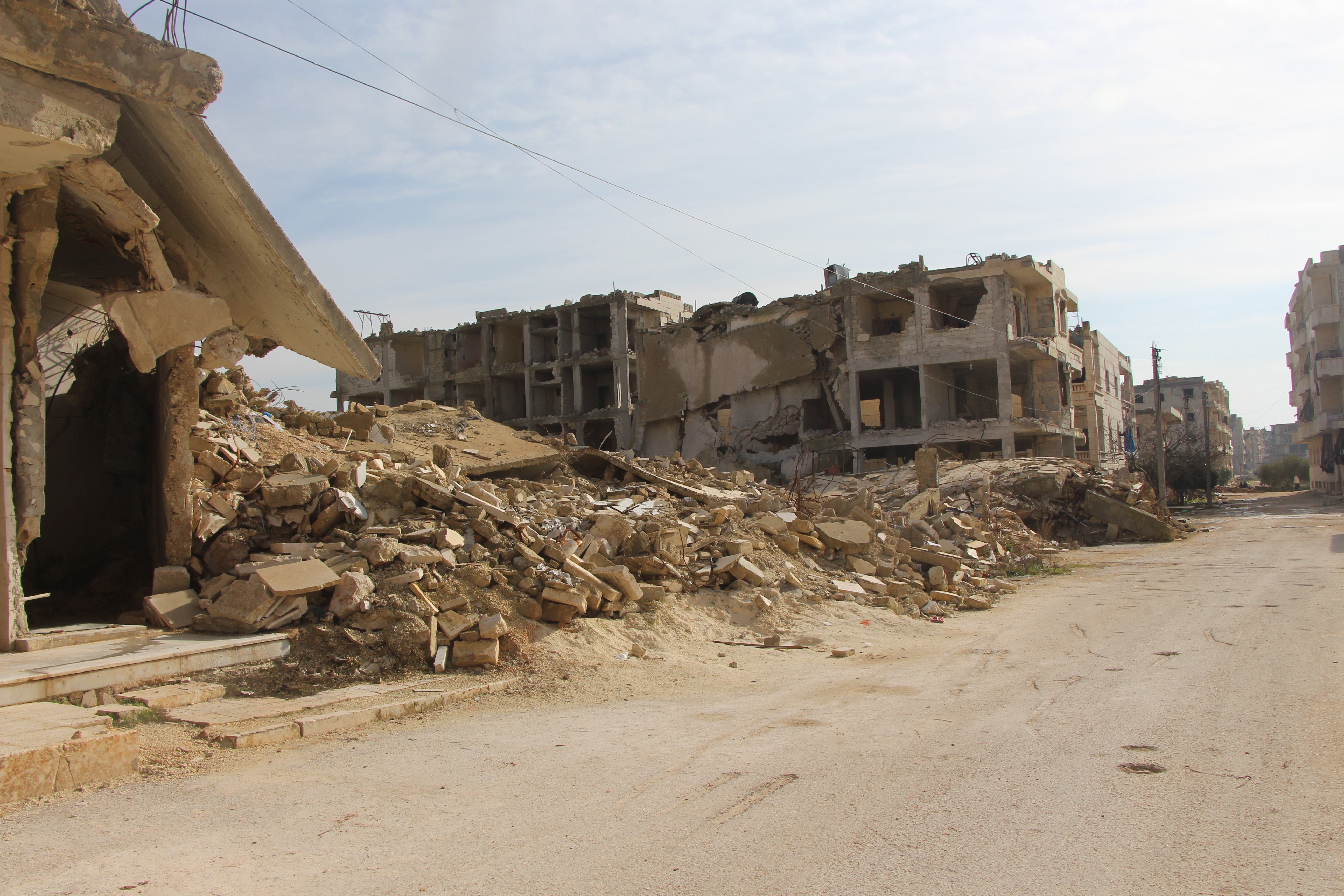 Ruines post conflit - copyright Adobe Stock