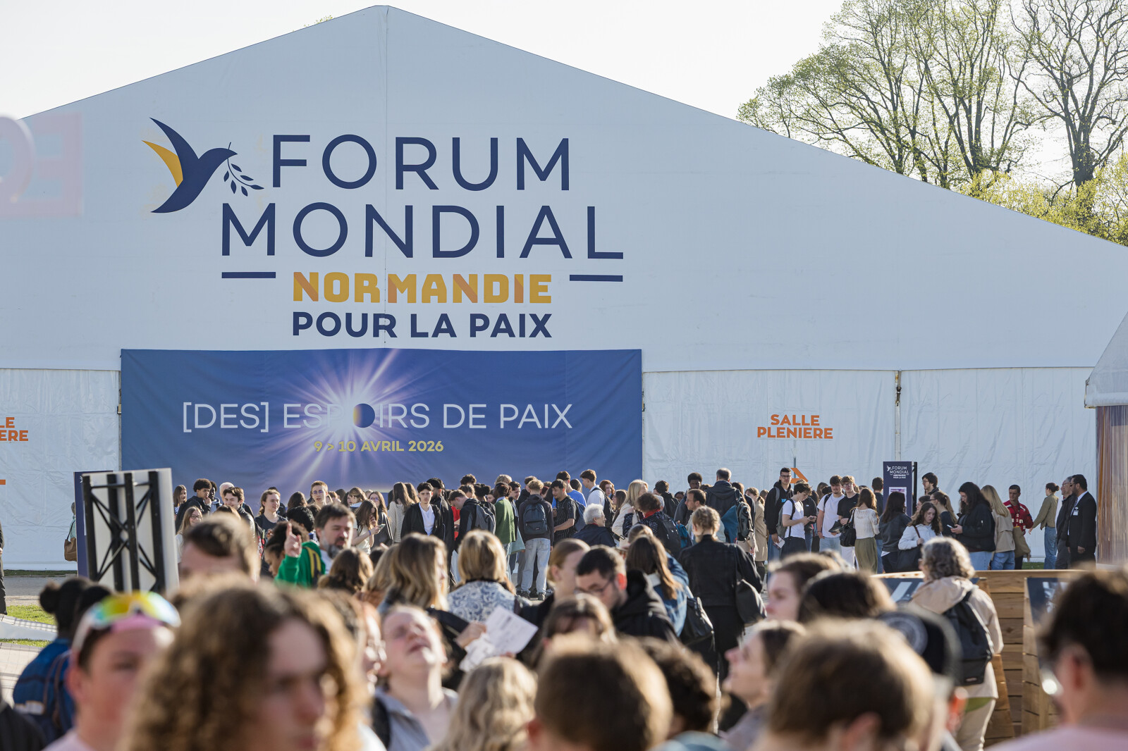 Forum mondial Normandie pour la Paix 2026, crédit Julien Hélie