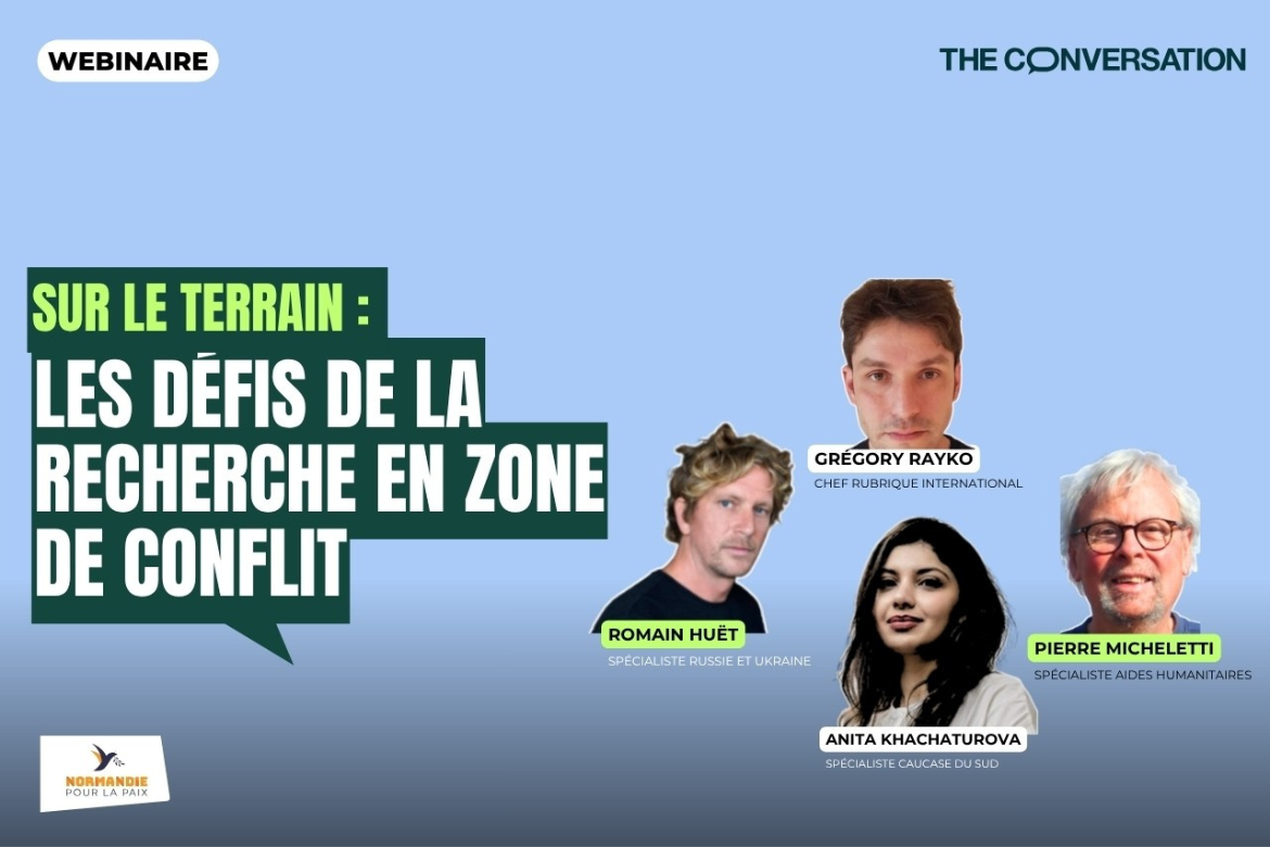 Webinaire : "Les défis de la recherche en zone de conflit"
