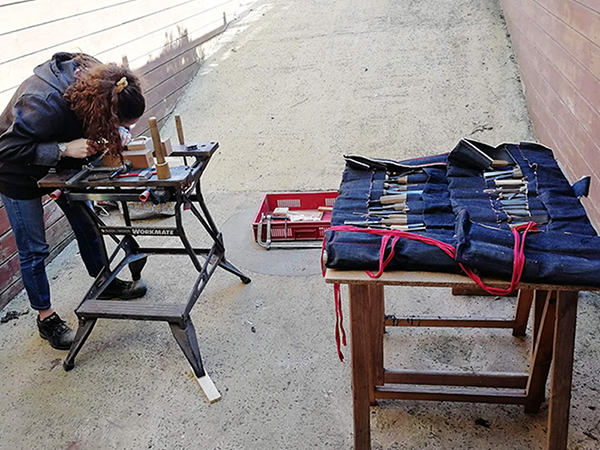 Fabrication du trophée du Prix Liberté 2020