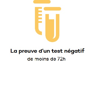La preuve d’un test négatif