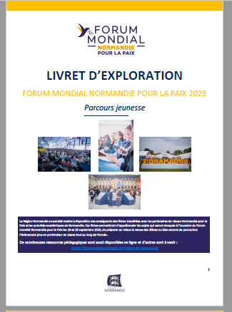 Couverture du livret pédagogique pour le Forum 2023