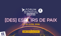 Visuel de la 8e édition du forum Mondial Normandie pour la Paix