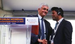 L'appel de Normandie en faveur des rohingyas : Hérvé Morin et Tun Khin