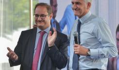 Closing ceremony : Hervé Morin and François Xavier Priollaud