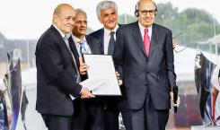 Jean Yves Le Drian - Sundeep Waslekar - Hervé Morin - Mohamed ElBaradei