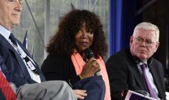 Hubert Védrine - Ruby Bridges Hall - Eamon Gilmore