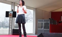 Le Projet Imagine, media for peace: Frédérique Bedos