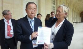 Ban Ki-moon, VIIIe secrétaire général des Nations Unies, soutient la candidature !