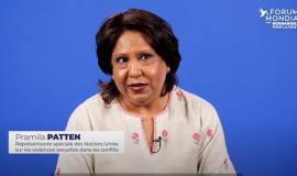 3 questions à Pramila Patten