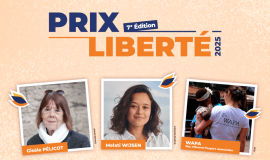 Freedom Prize 2025 :  An online vote open to young people from all over the world!