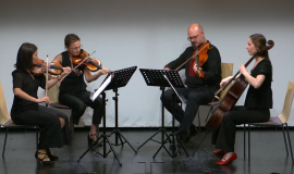 Concert pour la justice et pour la paix en Ukraine du Quatuor Bleu et Or