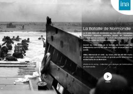 Archives INA: Seconde Guerre Mondiale, Débarquement, Bataille de Normandie, Normandie pour la Paix 