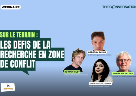 Webinaire : "Les défis de la recherche en zone de conflit"