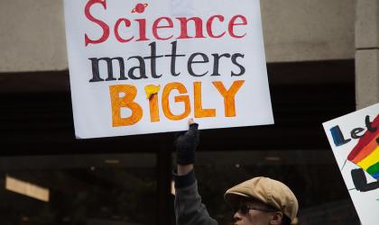 Marche pour la science à San Francisco, Californie, le 22 avril 2017 ©Matthew Roth