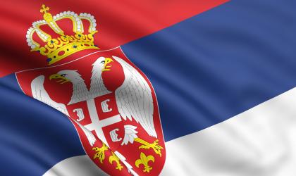 Drapeau de la Serbie