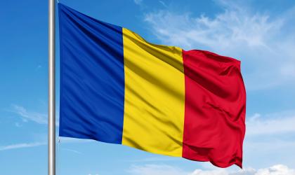 Drapeau de la Roumanie - généré par l'IA