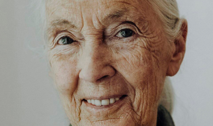 Jane Goodall - copyright Johanna Lohr