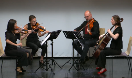 Concert pour la justice et pour la paix en Ukraine du Quatuor Bleu et Or