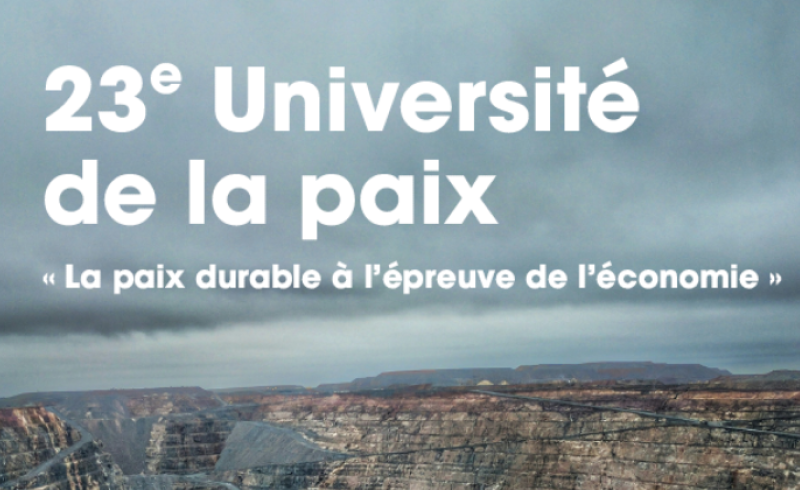 23e Université de la Paix à Caen