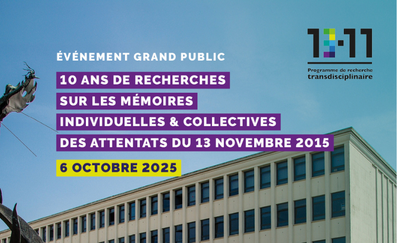 10 ans de recherche sur la mémoire des attentats du 13 novembre